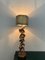 Wrought Iron & Copper Table Lamp by Leeazanne for Lam Lee Group, 1990s, Image 3