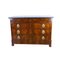 Mahogany Chest of Drawers with Marble Top, 1830s 2