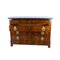 Mahogany Chest of Drawers with Marble Top, 1830s, Image 3