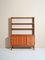 Scandinavian Teak Bookcase with Pull-Out Top, 1950s 1