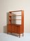 Scandinavian Teak Bookcase with Pull-Out Top, 1950s 4