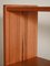 Scandinavian Teak Bookcase with Pull-Out Top, 1950s 8