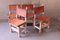 Vintage Spanish Dining Chairs, 1930s, Set of 4, Image 2