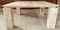 Italian Beige Travertine Marble Coffee Table, 1970s 6