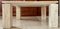 Italian Beige Travertine Marble Coffee Table, 1970s 12