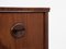 Mid-Century Danish Chest of 6 Drawers in Teak with Bowed Front, Image 9
