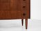 Mid-Century Danish Chest of 6 Drawers in Teak with Bowed Front 10