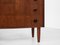 Mid-Century Danish Chest of 6 Drawers in Teak with Bowed Front, Image 10