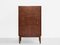 Mid-Century Danish Chest of 6 Drawers in Teak with Bowed Front, Image 1