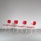 Model CT2 Dining Chairs by Willy van der Meeren for Tubax, 1950s, Set of 4, Image 2