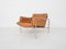 Fauteuil SZ08 Ssaka en Cuir Cognac par Martin Visser pour 't Spectrum, Pays-Bas, 1969 1