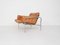 Fauteuil SZ08 Ssaka en Cuir Cognac par Martin Visser pour 't Spectrum, Pays-Bas, 1969 4