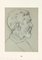 Charles Walch - Portrait - Pencil On Paper - Principios del siglo XX, Imagen 1