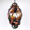 Vintage Multi-Colored Murano Glass Pendant Lamp, 1980s, Image 1