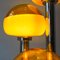 Chrome and Mustard Floor Lamp by Marinha Grande, 1970's 6