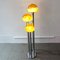 Chrome and Mustard Floor Lamp by Marinha Grande, 1970's, Image 4