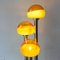 Chrome and Mustard Floor Lamp by Marinha Grande, 1970's 10