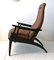 Italian Ebonized Wood Armchairs, 1950s, Set of 2, Image 11