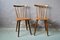 Scandinavian Rustic Dining Chairs, 1940s, Set of 2 3