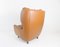 Cognac-Colored Leather Lounge Chair from Carl Straub, 1960s, Image 8