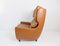 Cognac-Colored Leather Lounge Chair from Carl Straub, 1960s 2