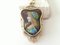 Antique 18K Yellow Gold Pendant with Limoges Enamel 2