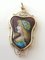 Antique 18K Yellow Gold Pendant with Limoges Enamel 1