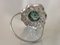 18 Carat White Gold Ring with Green Tourmaline and Diamonds 3