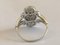 18 Carat White Gold Ring with Diamonds 10