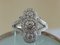 18 Carat White Gold Ring with Diamonds 8