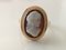 Antique 18K Yellow Gold Cameo Ring 8