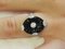 Ring in Art Déco Style with Onyx and Diamonds 2