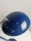 Blaue Mid-Century Tischlampe, 1950er 3