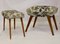 Tabourets Mid-Century en Hêtre, 1950s, Set de 2 17