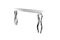 High Wood and Steel Silhouette Console Table With 2 Legs by VGnewtrend, Image 1