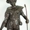 Estatua de pescador de bronce, década de 1900, Imagen 6
