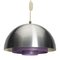 Vintage Purple Milieu Ceiling Lamp by Johannes Hammerborg for Fog & Mørup, Image 2