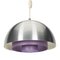 Vintage Purple Milieu Ceiling Lamp by Johannes Hammerborg for Fog & Mørup, Image 3