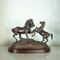 Bronze Statue of Horses, Late 1800s, Image 1
