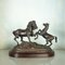 Statue de Chevaux en Bronze, Fin 1800s 1