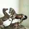 Bronzestatue von Pferden, spätes 19. Jahrhundert 6