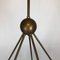 Mid-Century Italian Brass & Lacquer Chandelier, 1950s, Image 18