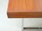 German Mahogany & Chrome Desk, 1960s 13