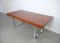 German Mahogany & Chrome Desk, 1960s 7