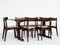 Mid-Century Danish Rectangular Dining Table in Rosewood with 2 Extensions, 1960s 2