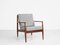 Mid-Century Danish Easy Chair in Teak by Grete Jalk for France & Søn, 1960s, Image 1