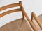 Chaises Ch46 Mid-Century par Hans Wegner pour Carl Hansen & Søn, Danemark, Set de 8 7