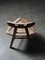 Architectural Tripod Rush Chair with Triangular Seat 7