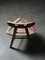 Architectural Tripod Rush Chair with Triangular Seat, Image 7