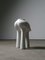 Hans Marks, French Abstract Sculpture, White Marble, Image 3